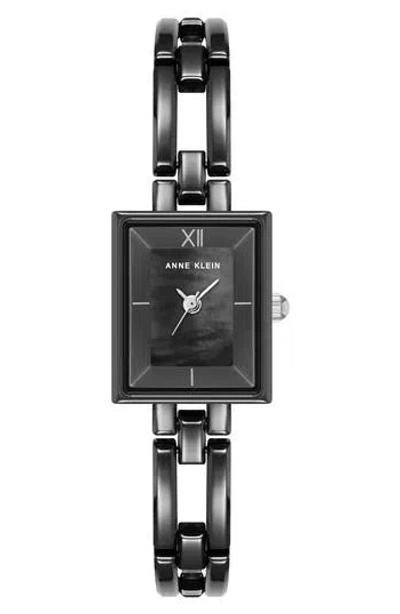 Ak Anne Klein Black Ceramic Watch, 19mm In Black