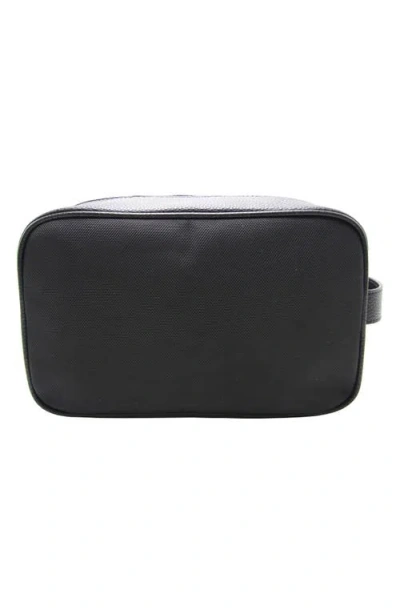 Robert Graham Skipper Faux Leather Dopp Kit In Black
