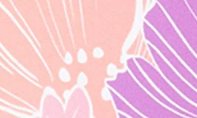 Roxy Women's Bell Bottom Blooms Ruched Underwire Bikini Top In Multi