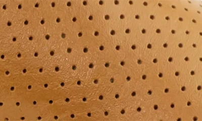 Marc Joseph New York Bayview Lane Perforated Loafer In Orange