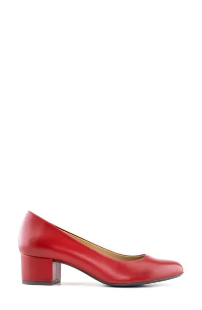 Marc Joseph New York Broad St 2.0 Patent Leather Pump In Red