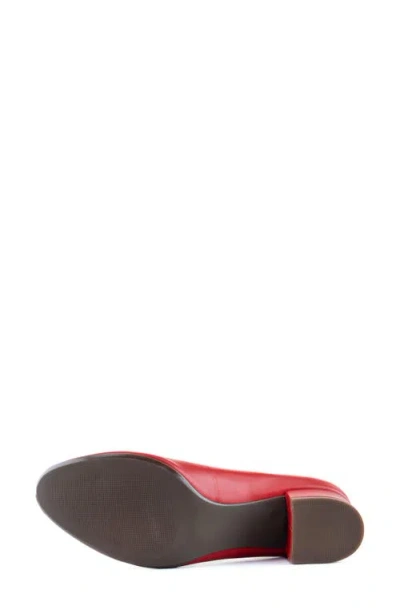 Marc Joseph New York Broad St 2.0 Patent Leather Pump In Red