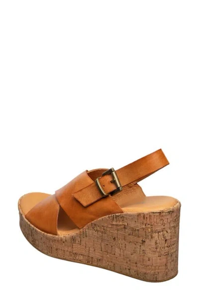 Antelope Aly Wedge Platform Sandal In Brown