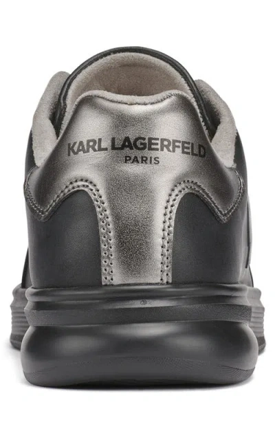Karl Lagerfeld Paris Karl Head Patch Racer Toe Sneaker In Animal Print