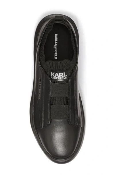Karl Lagerfeld Paris Side Logo Slip-on Sneaker In Animal Print