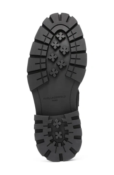 Karl Lagerfeld Men's Leather Derbys In Animal Print