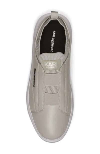 Karl Lagerfeld Paris Side Logo Slip-on Sneaker In Animal Print