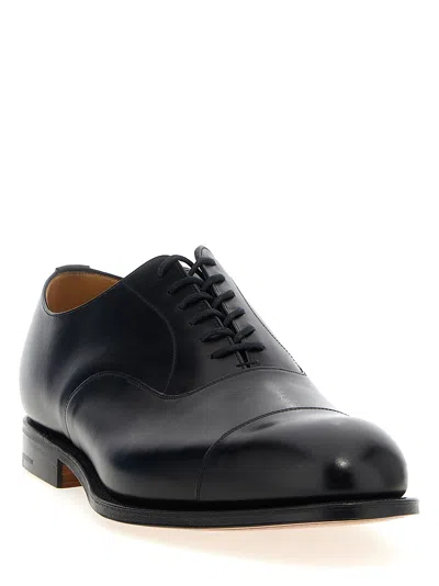 Church's Polished Leather Lace-up Shoes In Black