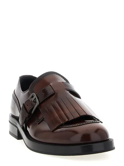Church's Piper Leather Monk Shoes In Brown