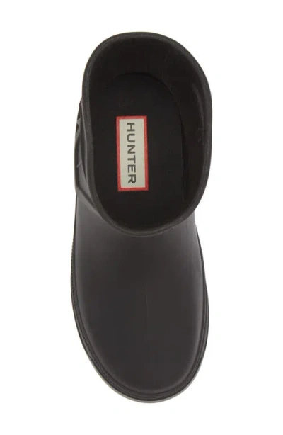 Hunter Little Kids Georgey Waterproof Rain Boots 13c Black