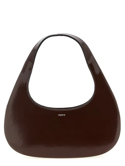 Coperni 'slim Swipe' Shoulder Bag In Brown