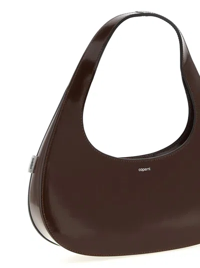 Coperni 'slim Swipe' Shoulder Bag In Brown