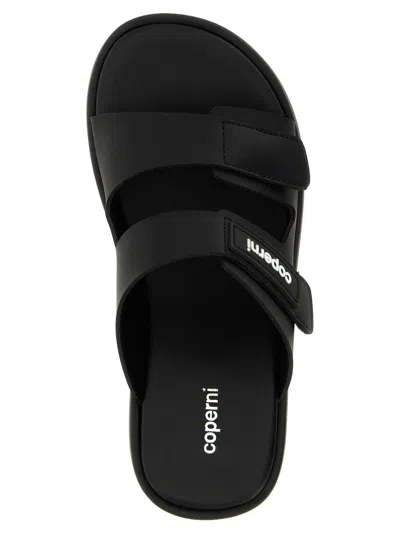 Coperni 'patch Wedge Sandal' Wedges In Black
