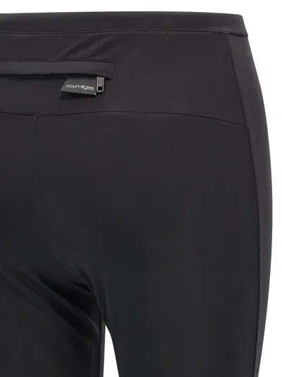 Courrèges Courreges 'reserved Tech' Leggings In Black