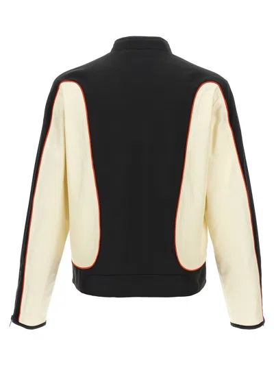 Diesel Blink Stand Collar Front Pockets Jacket In Multi