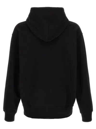 Diesel Sweatshirt With Logo And Hood In Black