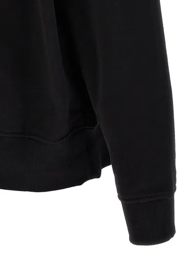Diesel Sweatshirt With Logo And Hood In Black