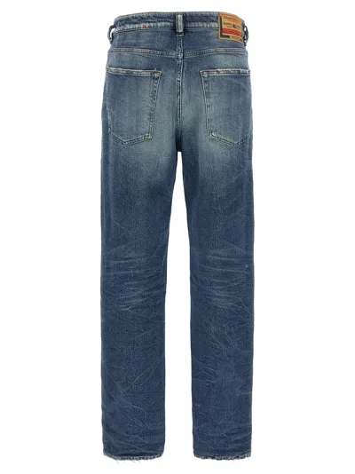 Diesel 1988 D-ark Jeans In Blue Cotton In Blue