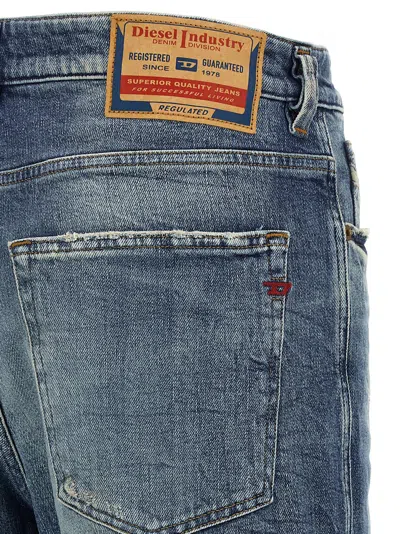 Diesel 1988 D-ark Jeans In Blue Cotton In Blue