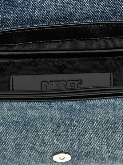 Diesel Blue 1dr Shoulder Bag In Blue