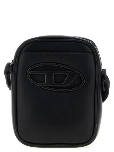 Diesel Holi-d Crossbody Bag In Black