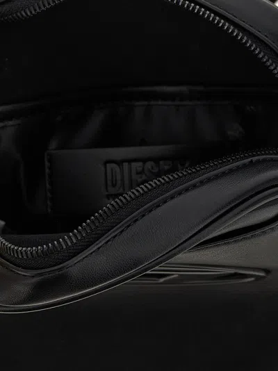 Diesel Holi-d Crossbody Bag In Black