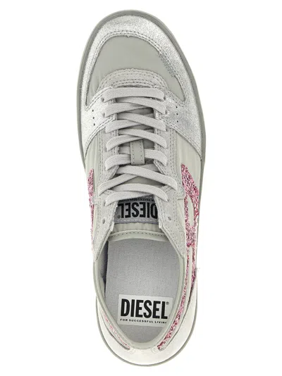 Diesel Low-top Glitter Rubber Sole Sneakers In Multi