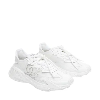Dolce & Gabbana Day Faster Sneakers In White
