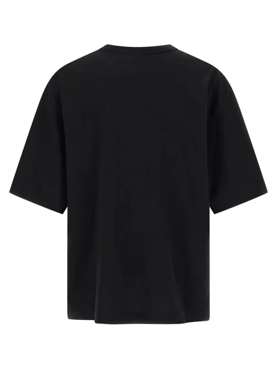 Dries Van Noten Essential Black T-shirt Crafted From Premium Cotton In Black