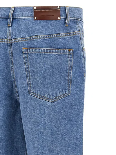Dries Van Noten Pine Jeans In Blue
