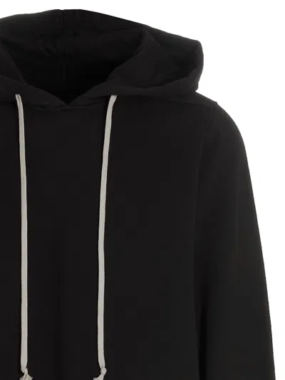Drkshdw Oversized Hoodie Black Pearl Sweatshirt In Black
