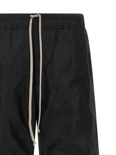 Drkshdw Black Nylon Pusher Trousers In Black