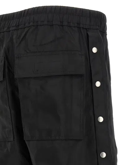 Drkshdw Black Nylon Pusher Trousers In Black