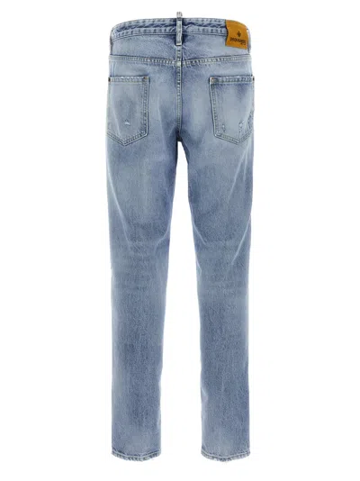 Dsquared2 Cool Guy Jeans With Used Effect In Blue