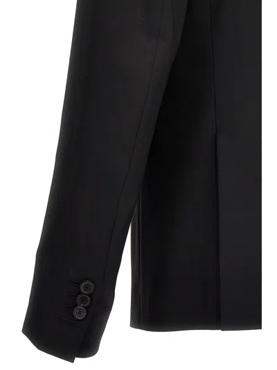 Dsquared2 Pinstripe-pattern Three-piece Suit In Black