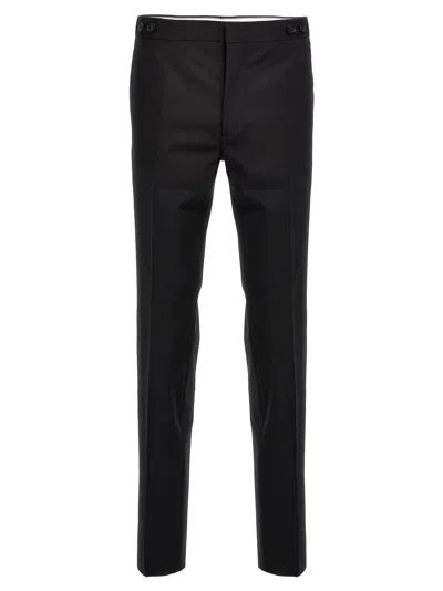Dsquared2 Pinstripe-pattern Three-piece Suit In Black