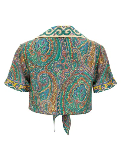 Etro Paisley-print Beach Cover Up In Multi