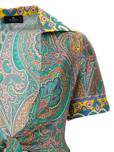 Etro Paisley-print Beach Cover Up In Multi