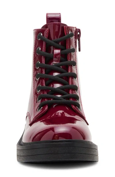 Steve Madden Kids' Jpose Combat Boot In Animal Print