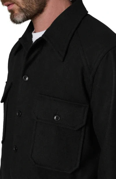 Joe's Airborne Solid Shirt Jacket In Black