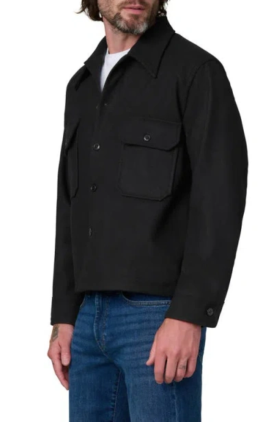 Joe's Airborne Solid Shirt Jacket In Black
