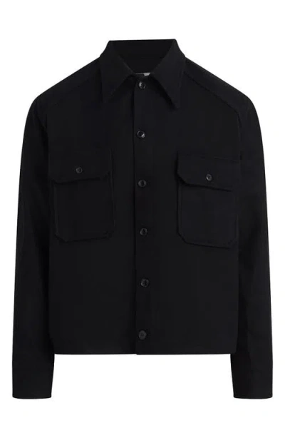 Joe's Airborne Solid Shirt Jacket In Black