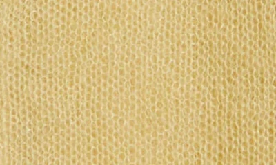 Rag & Bone Womens Btter Leva Brushed Wool-blend Top In Yellow