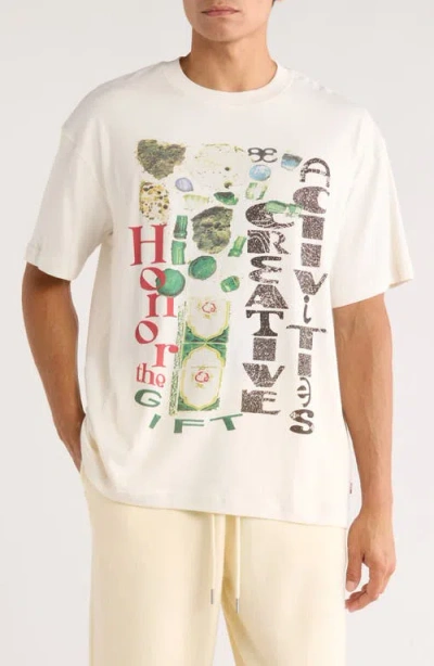 Honor The Gift Short-sleeve Crew-neck T-shirt In White