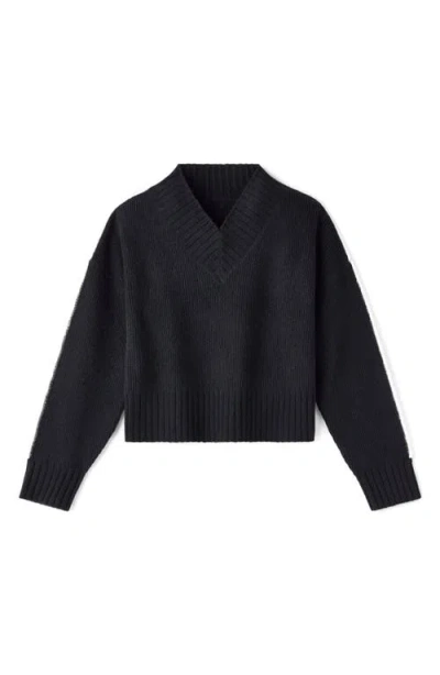 Rhone Westside V-neck Sweater In Black
