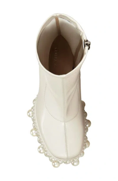 Azalea Wang Antaris Platform Bootie In Animal Print