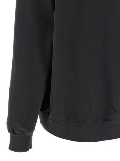 Ganni "isoli Cherries" Sweatshirt In Gray