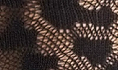 Wolford Leo Animal-patterned Matte Crew Socks In Brown