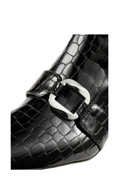 Lk Bennett Nadima Oloid Bootie In Black