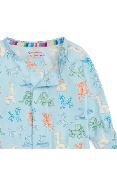 Magnetic Me Blue Party Animals Glow In Blue